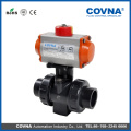 COVNA HK57 rosca 2 vías válvula de bola neumática de control de doble unión para el agua